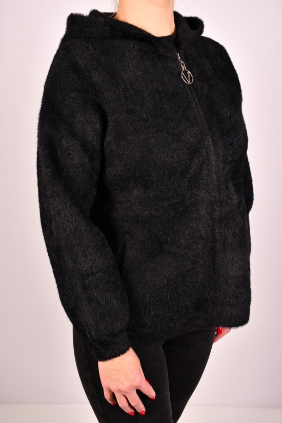 Кофта женская (цв.черный) ткань альпака размер 48-50 арт.L-283