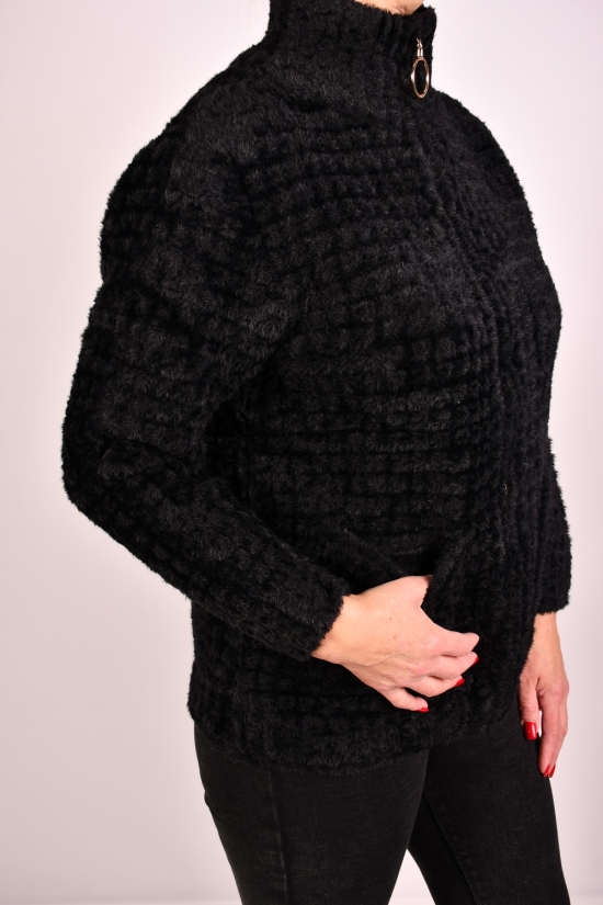 Жіноча кофта (кол. чорний) тканина альпака розмір 48-50 арт.H-856