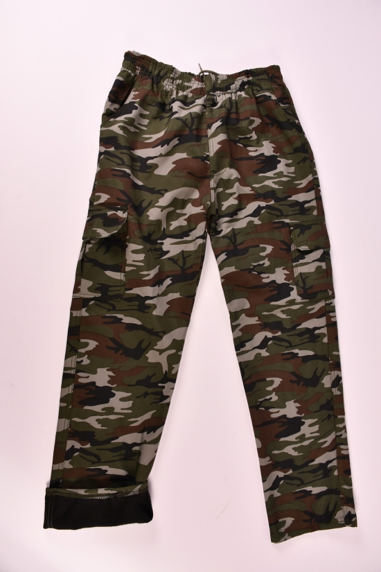 Чоловічі штани на флісі "LONGCOM" Розміри в наявності : 52, 54, 56, 58, 60 арт.B-33