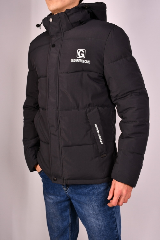 Куртка чоловіча (кол. чорний) зимова з плащової тканини "NANA" Розміри в наявності : 44, 46, 50 арт.2229