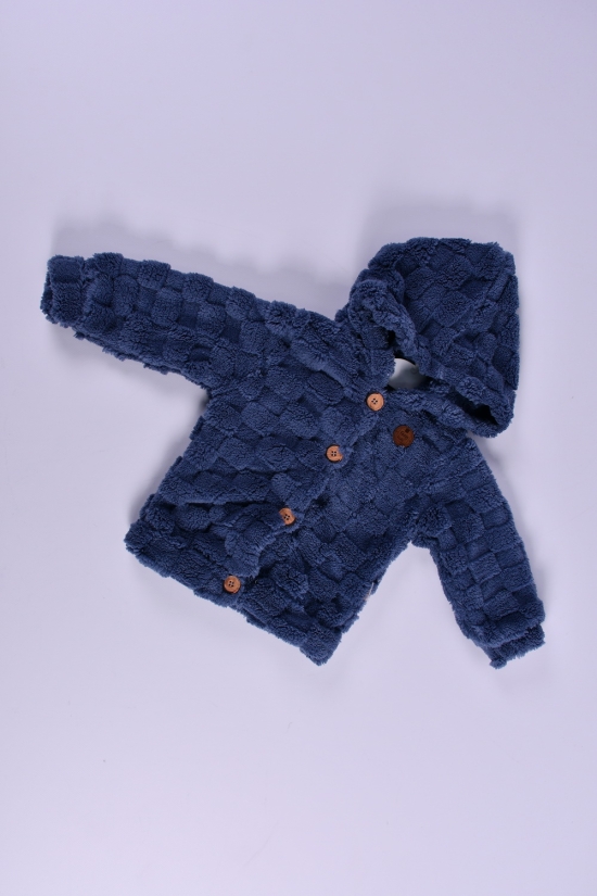 Кофта для мальчика (цв.синий) (ткань SOFT) Рост в наличии : 92, 98, 104 арт.390065