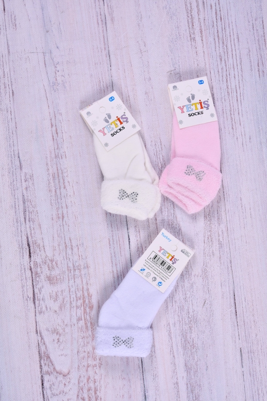 Шкарпетки для дівчинки махрові (вік 3-4л) арт.387619