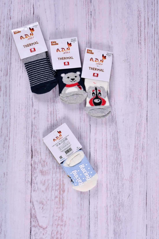 Шкарпетки для хлопчика махрові (вік 1-2 л) арт.388428