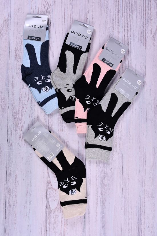 Шкарпетки жіночі махрові THERMO "Aura,Via" розміри 35-41 арт.NV8860-1