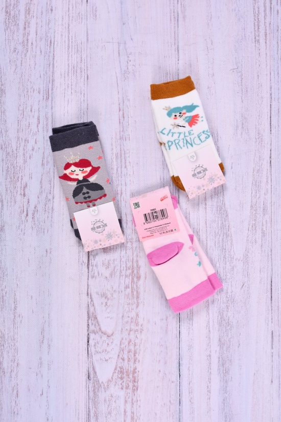 Носки махровые для девочки (0) KBS размер 12-14 арт.3-20274