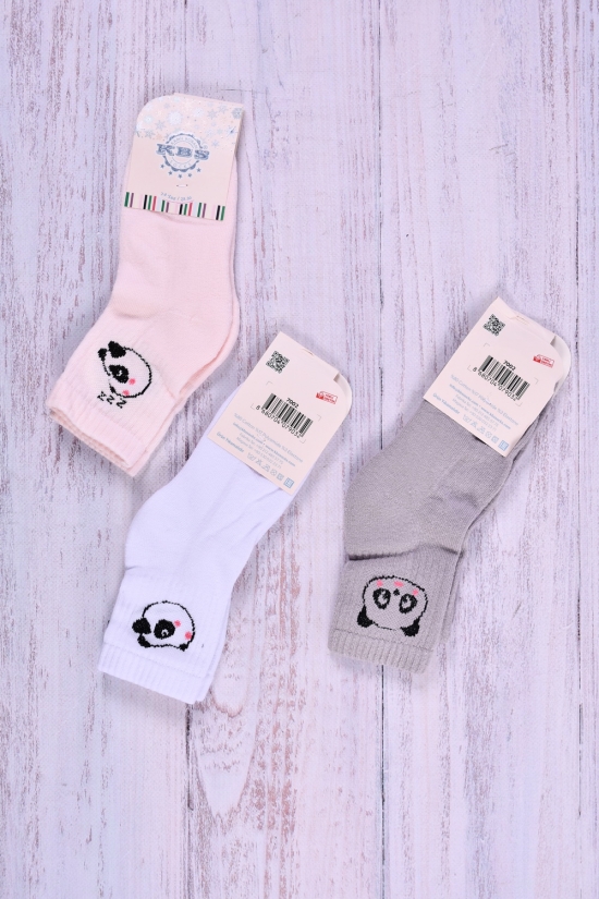 Шкарпетки для дівчинки (7-8) KBS розмір 28-30 махрові арт.3-20264
