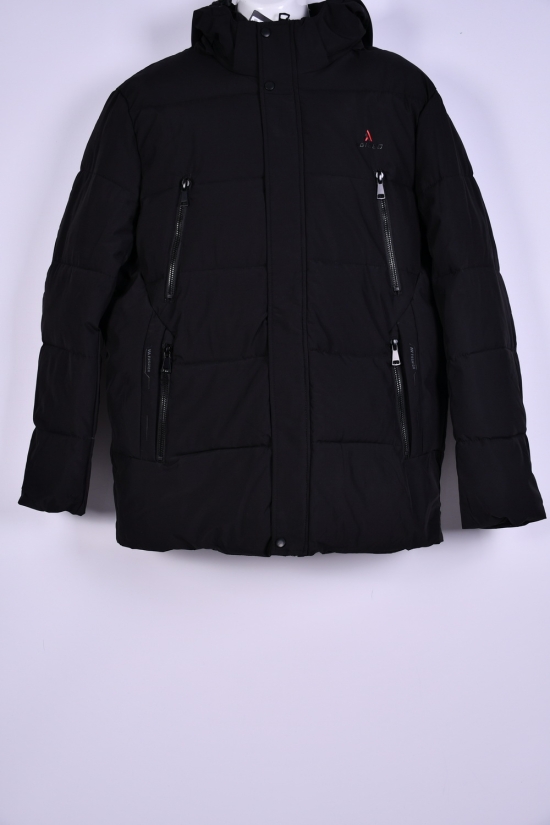 Куртка мужская зимняя (цв.чёрный) с плащевки "PANDA" Размер в наличии : 54 арт.C9365