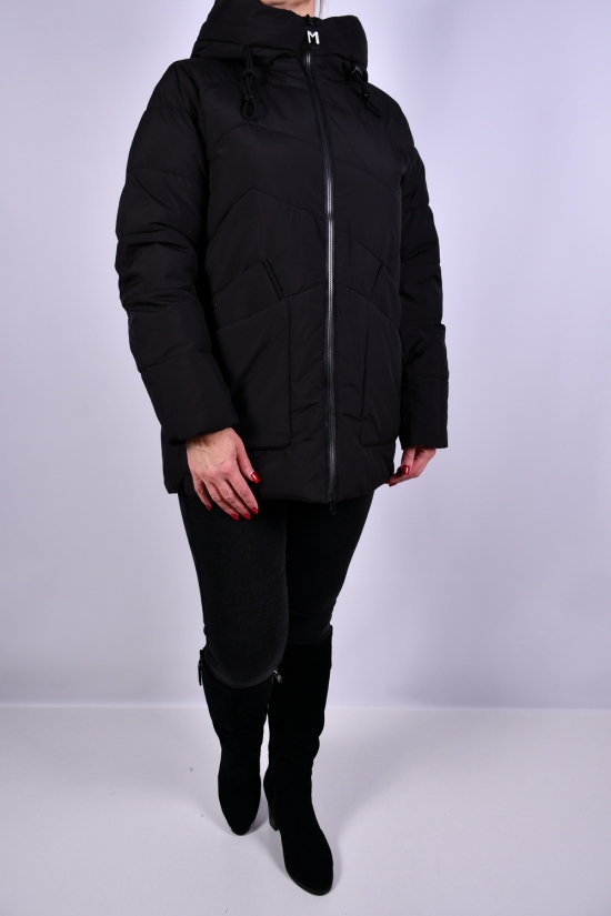 Куртка жіноча з плащової тканини зимова (color V001) Розмір в наявності : 58 арт.HM9959