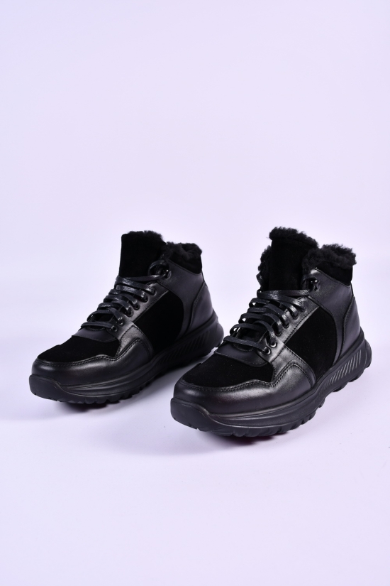 Кроссовки мужские (цв.черный) из натуральной замши "Dan Shoes" Размеры в наличии : 40, 41, 43, 44 арт.2265/2