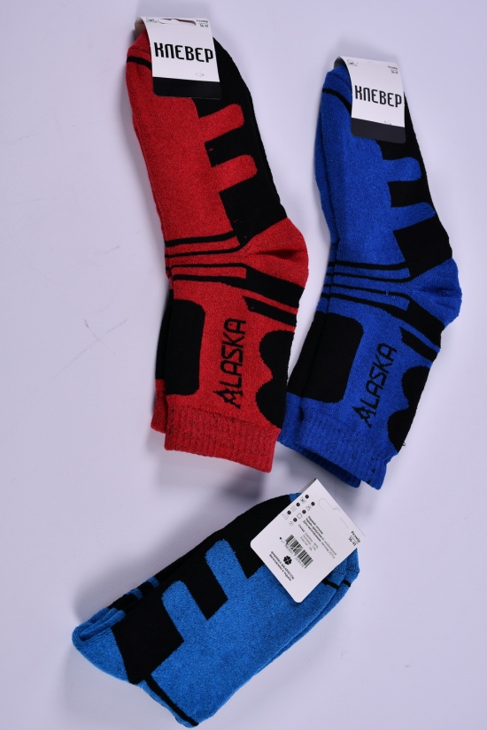 Шкарпетки махрові "Кевер" розмір 36-41 (склад 80%бавовна 15%поліамід 5%елестан) арт.Alaska