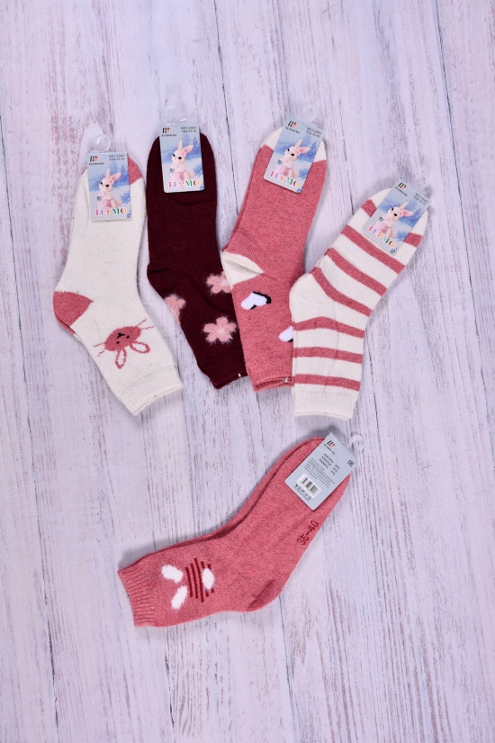 Шкарпетки для дівчинки "Шугуан" розміри 35-40 (60% ангора 30% бавовна 10% лайкра) арт.CJ5901