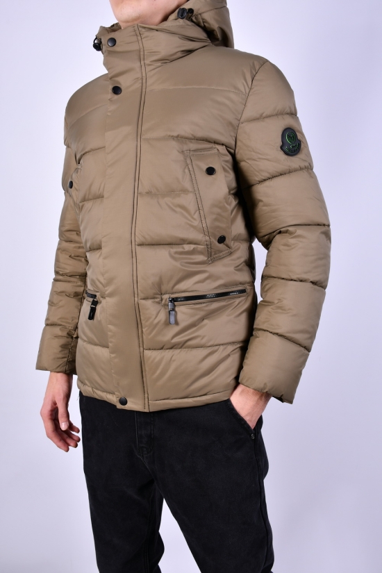 Куртка чоловіча (кол. хакі) зимова з плащової тканини "NANA" Розміри в наявності : 46, 50 арт.Y-939