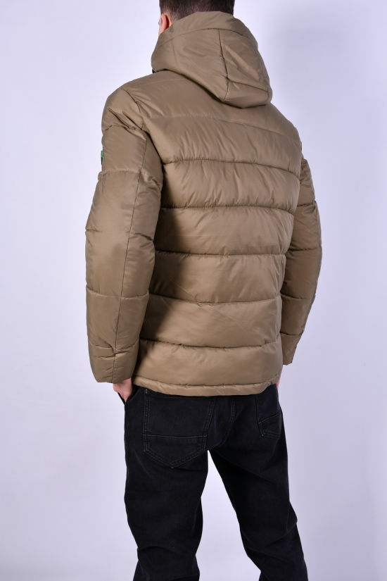 Куртка чоловіча (кол. хакі) зимова з плащової тканини "NANA" Розміри в наявності : 46, 50 арт.Y-939