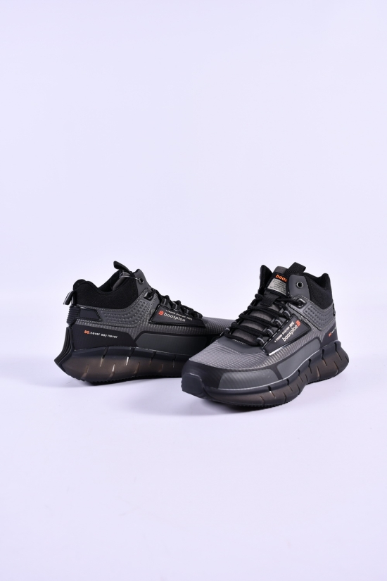 Кросівки зимові на хутрі "BAAS" з водовідштовхувальної тканини Розміри в наявності : 37, 40 арт.B5169-9C