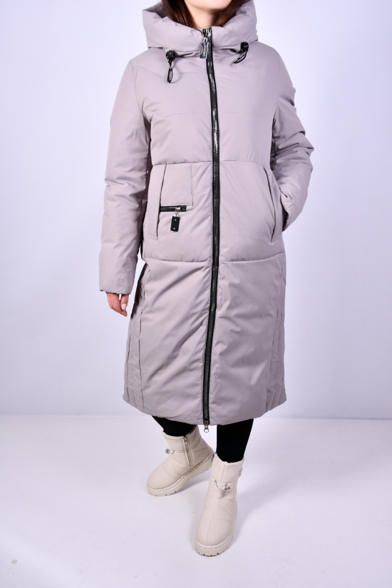 Жіноче пальто (col.F10) зимові болоньєве "CALOOVEI" Розмір в наявності : 44 арт.8057