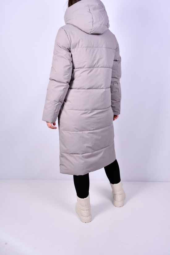 Пальто женское (col.F10) зимние болоньевое "CALOOVEI" Размер в наличии : 44 арт.8057