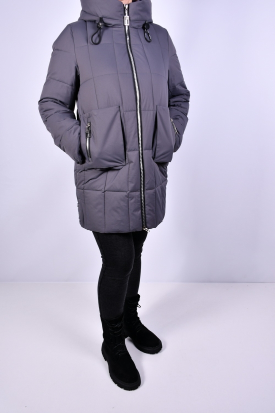 Куртка женская (col.F14) зимняя болоневая "CALOOVEI" Размер в наличии : 46 арт.9011