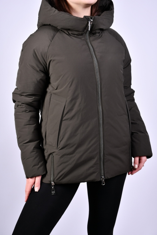 Куртка жіноча (col.3) зимова з плащової тканини "CALOOVEI" Розміри в наявності : 42, 44, 46, 48 арт.775