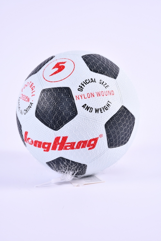 М'яч футбольний №5 гума 420 грам сітка з голкою арт.FB2321