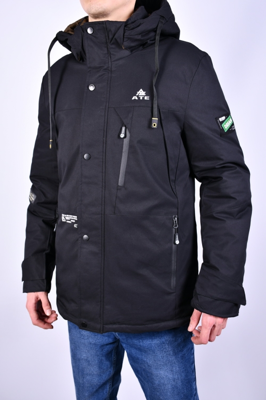 Куртка чоловіча (кол. чорний) з плащової тканини зимова "AUDSA" Розміри в наявності : 52, 54 арт.A876