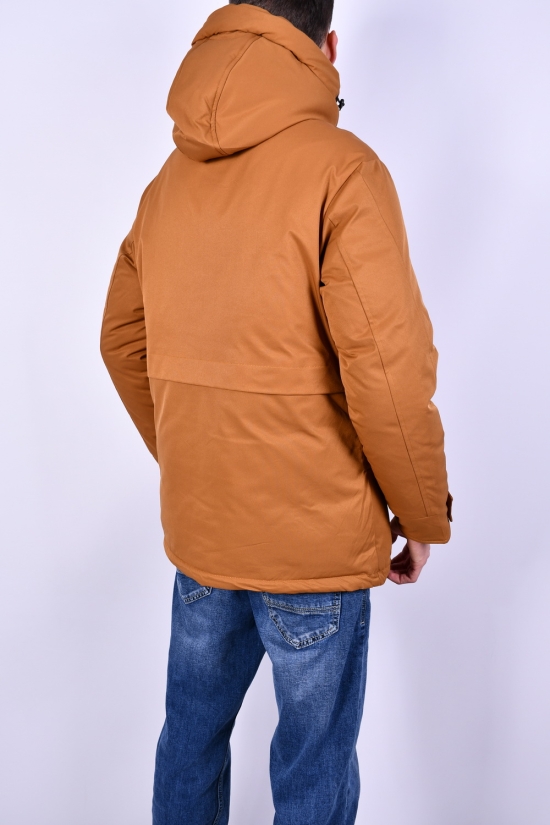 Куртка мужская (цв.горчичный) из плащевки зимняя Размеры в наличии : 46, 52, 54 арт.A881