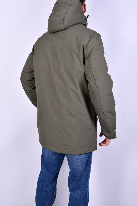 Куртка чоловіча (color.10) з плащової тканини зимова "OKMEL" Розміри в наявності : 48, 52 арт.OK23106