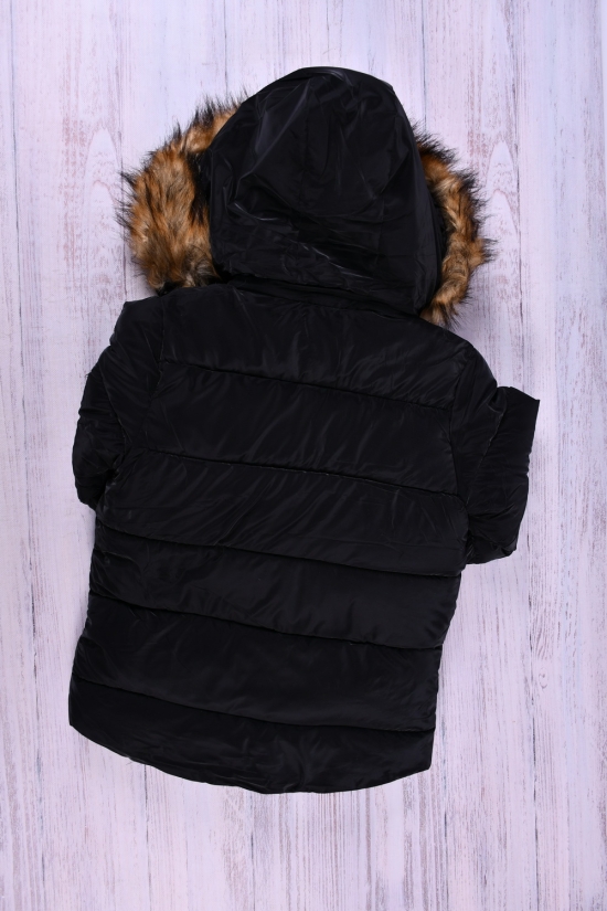 Куртка для мальчика (цв.черный) болоньевая зимняя Рост в наличии : 134, 140, 146, 152 арт.115