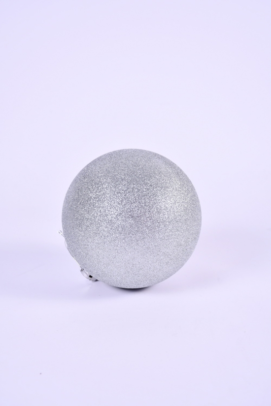 Елочный шар с блестками 15см арт.MPH034297