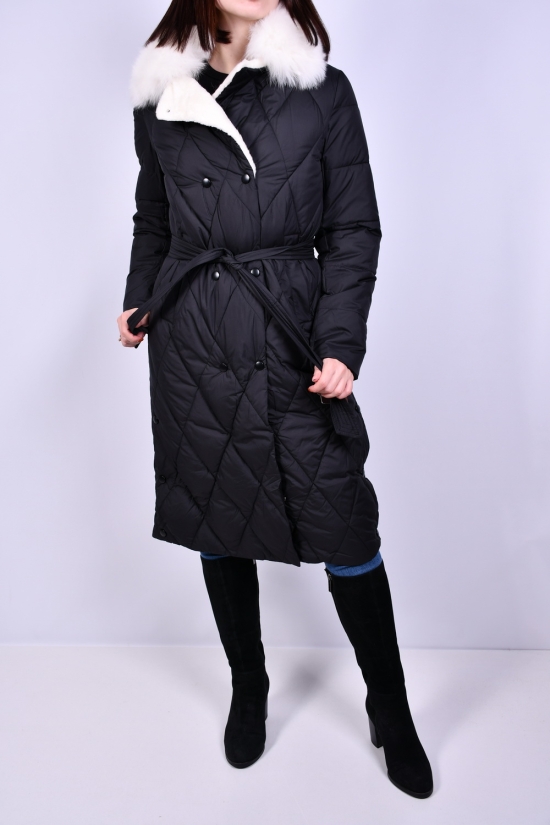 Пальто жіноче (col.1) зимове болоньєве Розміри в наявності : 44, 48 арт.6-878
