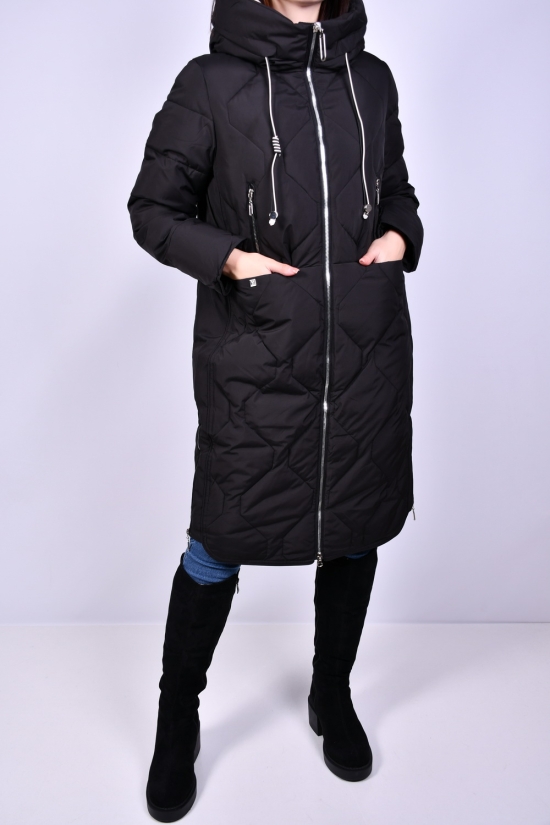 Пальто жіноче (col/v001) зимове з плащової тканини. Розміри в наявності : 50, 52, 54 арт.HM1162