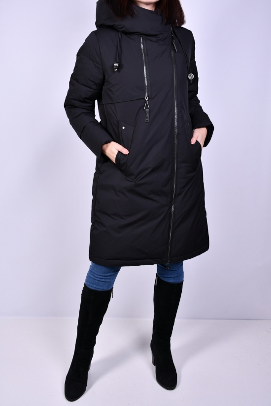 Куртка женская (col.r001) зимняя из плащевки "ROMATIC" Размеры в наличии : 44, 48, 52, 54 арт.HM3333