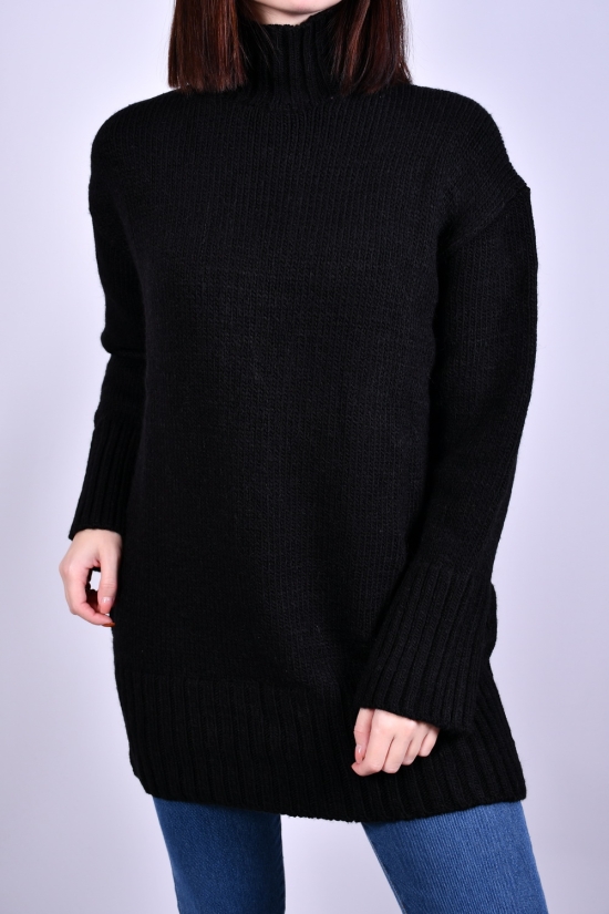 Жіночий светр в'язаний (кол. чорний) розмір 44-46 арт.4611