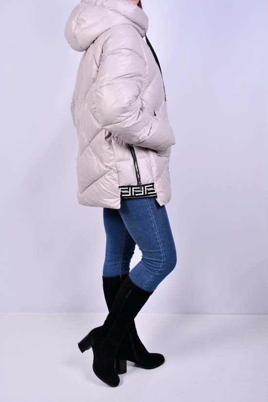 Куртка женская (color.D001) зимняя болоневая Размер в наличии : 56 арт.2811