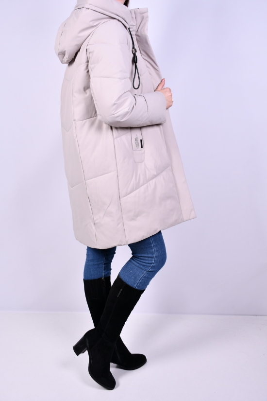 Жіноче пальто (col.19) зимові з плащової тканини. Розміри в наявності : 44, 46, 48, 50 арт.73