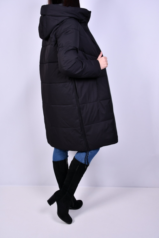 Пальто женское (col.1) зимнее из плащевки Размеры в наличии : 44, 48, 50 арт.77