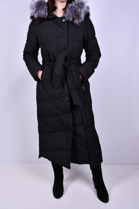 Жіноче пальто (col.V001) зимове з плащової тканини. Розміри в наявності : 44, 50 арт.HM3335