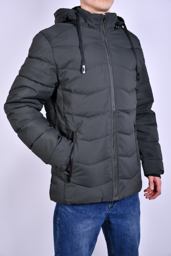 Куртка мужская (Col.3) зимняя из плащевки "MTST" Размеры в наличии : 50, 58 арт.BWX-6125