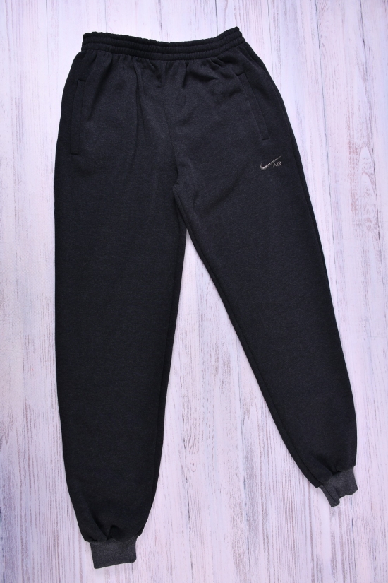 Чоловічі штани (кол. сірий) трикотажні на флісі Розміри в наявності : 58, 60, 62, 64 арт.12