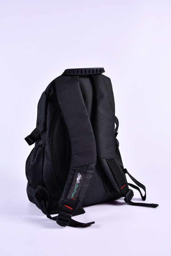 Рюкзак з плащової тканини (кол. чорний) розмір 39/26/13 см арт.A695