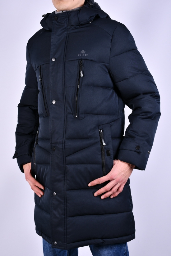 Пальто чоловіче (кол. т. синій) з зимової плащової тканини. Розміри в наявності : 50, 52 арт.A-869