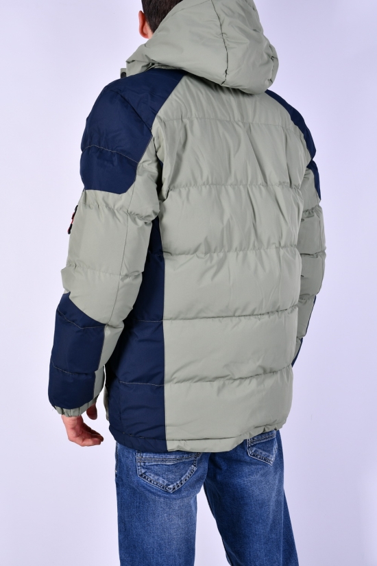 Куртка чоловіча (color.32) із плащової тканини зимова Розміри в наявності : 46, 48, 50, 52, 54 арт.A22078