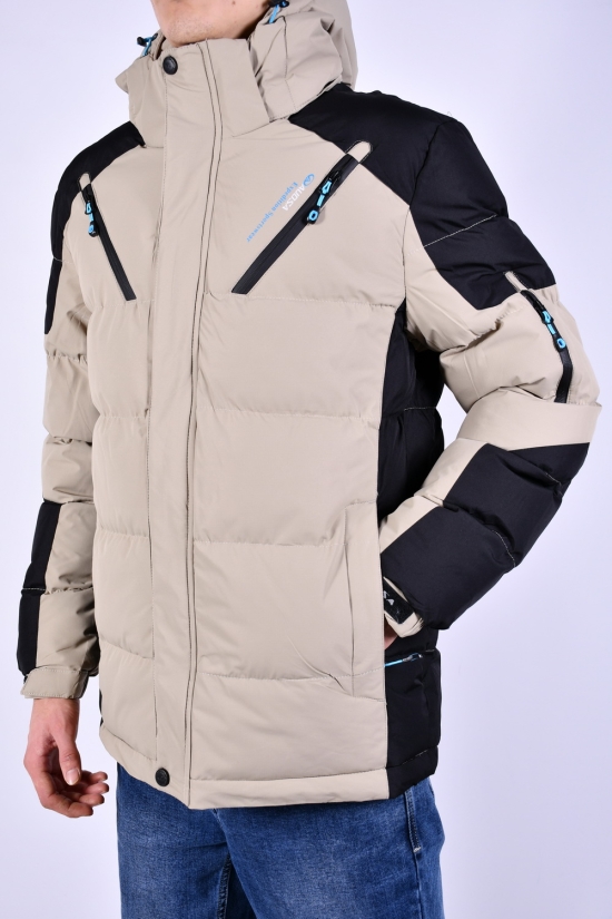 Куртка чоловіча (color.16) із плащової тканини зимова Розмір в наявності : 46 арт.A22078
