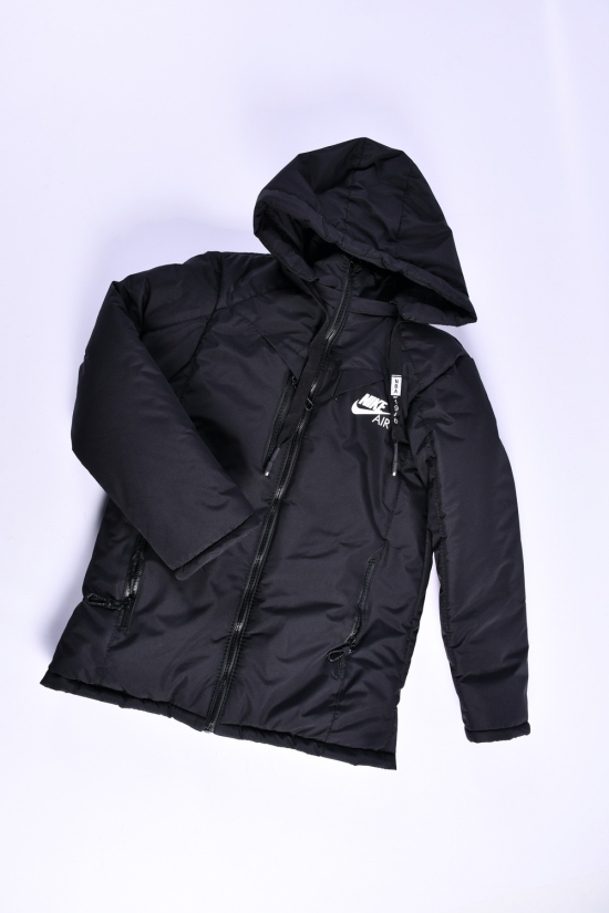 Куртка для хлопчика зимова (кол. чорний) на хутрі Зріст в наявності : 140, 146, 152, 158, 164 арт.04/NIKE