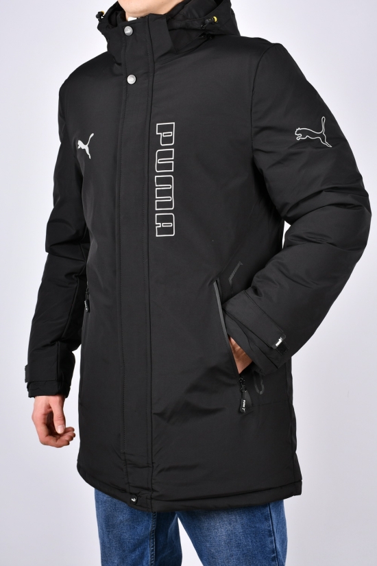 Куртка чоловіча (col.1) зимова з плащової тканини "PUMA" Розміри в наявності : 48, 50, 54 арт.2303