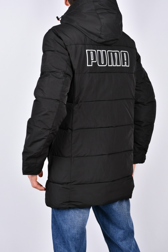Куртка чоловіча (col.1) зимова з плащової тканини "PUMA" Розміри в наявності : 46, 48, 52 арт.2308