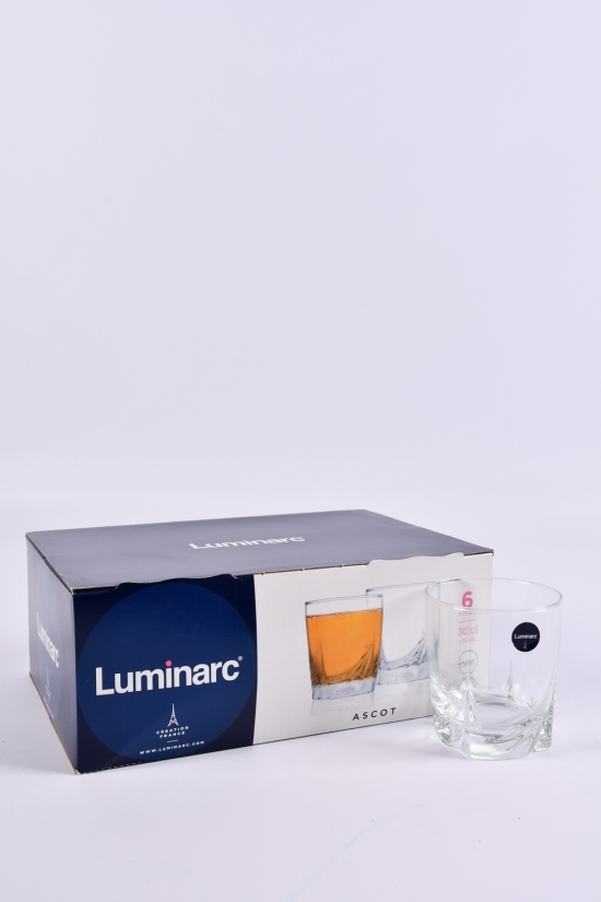 Набор стаканов "ASCOT" 6шт по 300 мл "LUMINARC" арт.0757