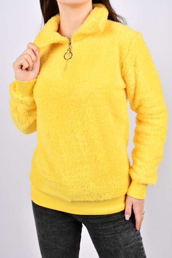Кофта жіноча кол. жовтий (тканина SOFT) Розміри в наявності : 40, 44 арт.803