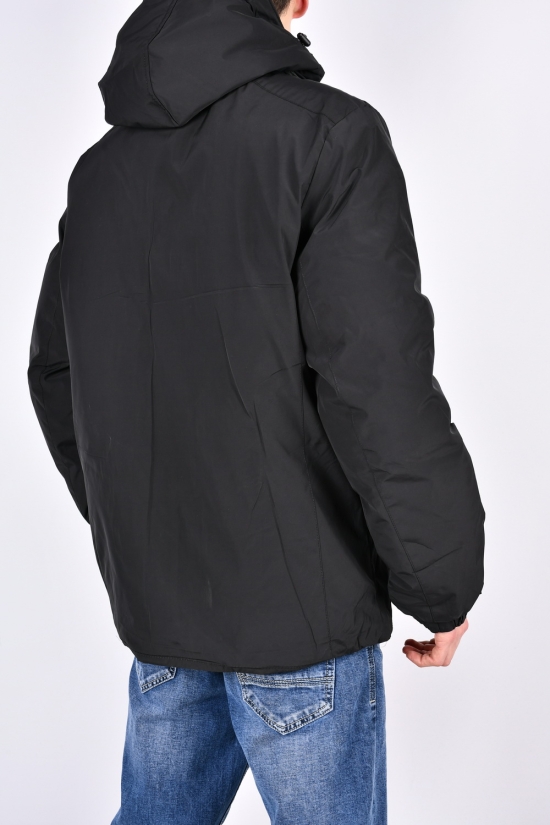 Куртка мужская (цв.черный) зимняя с теплоотражателем Размеры в наличии : 48, 50, 52, 54, 56, 58 арт.18
