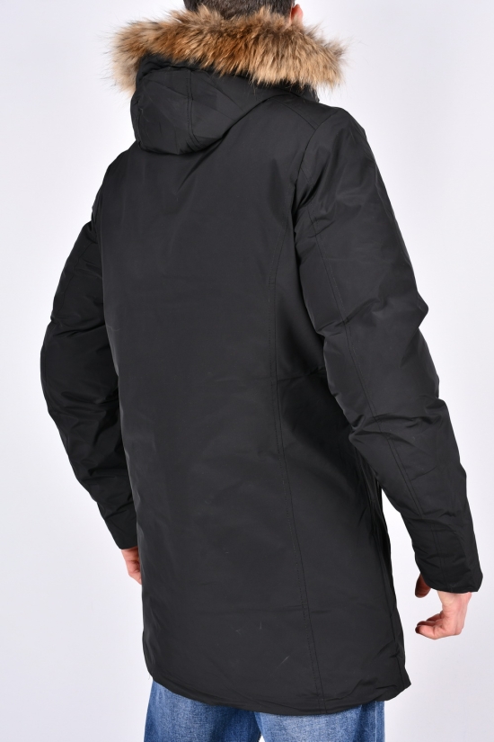 Куртка чоловіча (кол. чорний) зимова з тепловідбивачем Розміри в наявності : 46, 48, 52, 54, 56 арт.2309