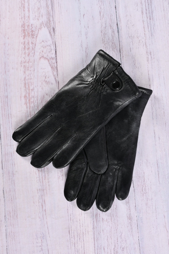 Перчатки мужские кожаные (размер с 11 по 13) на меху "PAIDI" арт.54-3